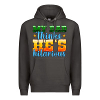 Smoke my dad thinks he is hilarious Premium Hoodie - HRA Design Shop