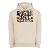Pigment French Oak amazing grace how sweet the sound Urban Hoodie - RacoonDesign
