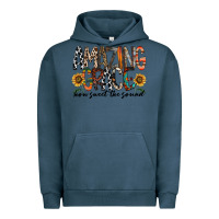 Pigment Midnight Navy amazing grace how sweet the sound Urban Hoodie - RacoonDesign