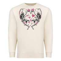 Sandshell valentines day skeleton Premium Sweatshirt - MaliasSmallBusiness