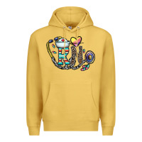 Antique Gold Rn Premium Hoodie - CowhideDigitalArt