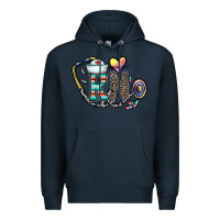 Navy Rn Premium Hoodie - CowhideDigitalArt