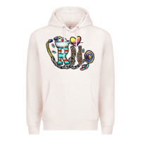Pale Pink Rn Premium Hoodie - CowhideDigitalArt