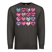 Smoke valentines candy hearts Premium Sweatshirt - MaliasSmallBusiness