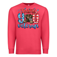 Cardinal thank you veteran Premium Sweatshirt - MaliasSmallBusiness