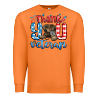 Carrot thank you veteran Premium Sweatshirt - MaliasSmallBusiness