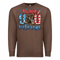 Chestnut thank you veteran Premium Sweatshirt - MaliasSmallBusiness