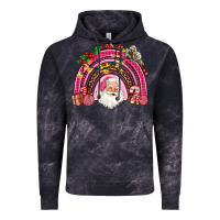 Cloud Black pink christmas rainbow Vintage Hoodie - AdoDesignShop