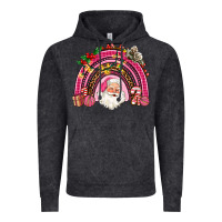 Vintage Black pink christmas rainbow Vintage Hoodie - AdoDesignShop