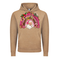 Vintage Coffee pink christmas rainbow Vintage Hoodie - AdoDesignShop