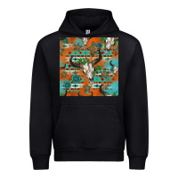 Black western bull skull seamless pattern Urban Hoodie - HRA Design Shop