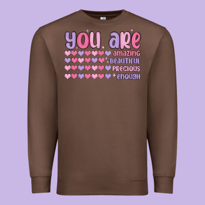 Premium Sweatshirt you are valentine