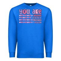 True Royal you are valentine Premium Sweatshirt - MaliasSmallBusiness