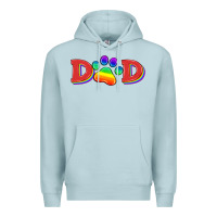 Blue Mist lgbtq dad and paw Premium Hoodie - HRA Design Shop