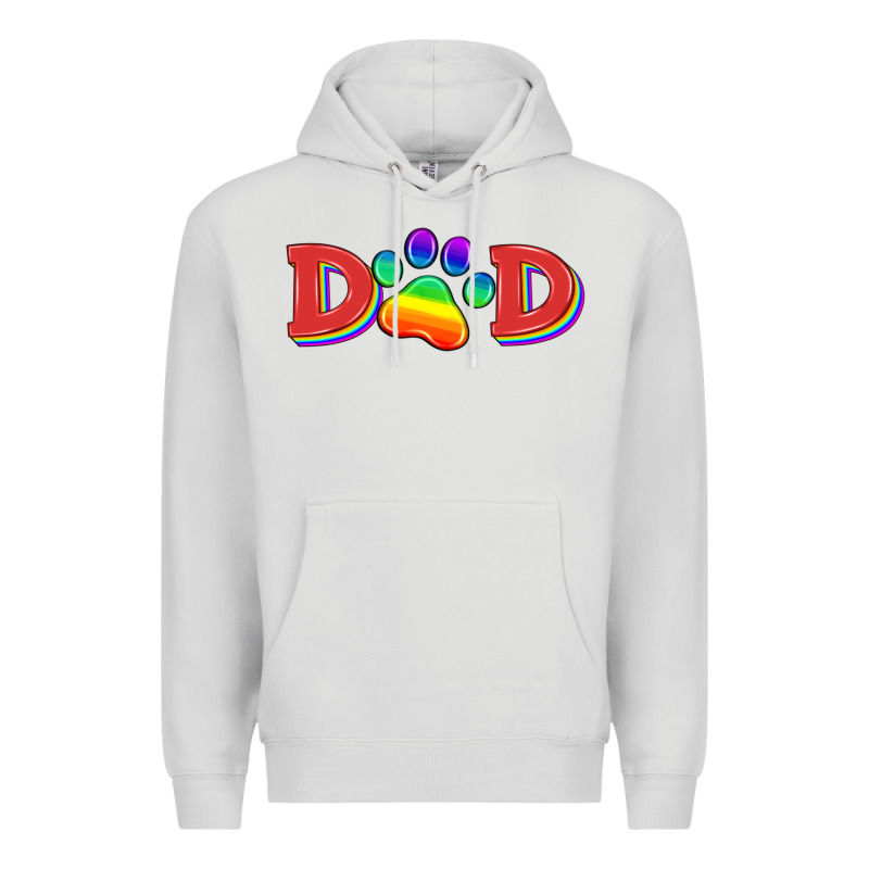 Lgbtq Dad And Paw Premium Hoodie by HRA Design Shop | Teevron