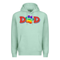 Seafoam lgbtq dad and paw Premium Hoodie - HRA Design Shop
