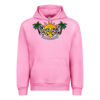 Fuchsia Pink beer sunshine Urban Hoodie - CowhideDigitalArt