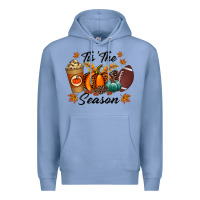 Colony Blue tis the season Premium Hoodie - RacoonDesign