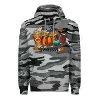 Slate Camo tis the season Premium Hoodie - RacoonDesign