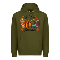 Army Green tis the season Premium Hoodie - RacoonDesign