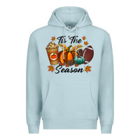 Blue Mist tis the season Premium Hoodie - RacoonDesign