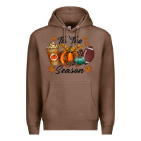 Chestnut tis the season Premium Hoodie - RacoonDesign