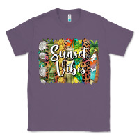 Lavender sunset vibes brush stroke Classic Tee - BarkalooDesign