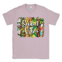 Lilac sunset vibes brush stroke Classic Tee - BarkalooDesign