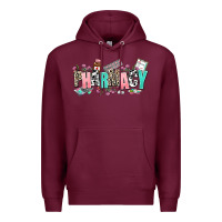 Burgundy pharmacy Premium Hoodie - AdoDesignShop