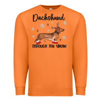 Carrot dachshund through the snow Premium Sweatshirt - MaliasSmallBusiness