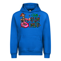 Cobalt hello summer Urban Hoodie - CowhideDigitalArt