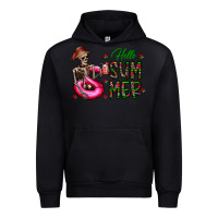 Foreset Green hello summer Urban Hoodie - CowhideDigitalArt