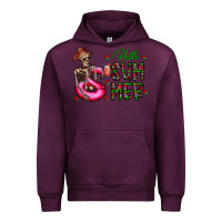 Mauve Wine hello summer Urban Hoodie - CowhideDigitalArt