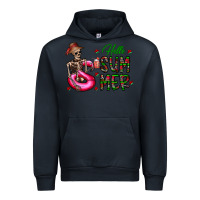 Navy hello summer Urban Hoodie - CowhideDigitalArt