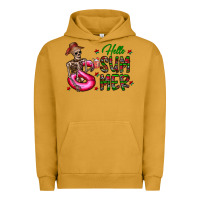 Pigment Peanut Butter hello summer Urban Hoodie - CowhideDigitalArt
