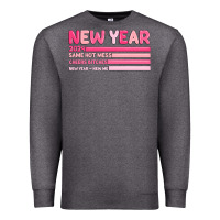 Charcoal Heather 2024 new year Premium Sweatshirt - MaliasSmallBusiness