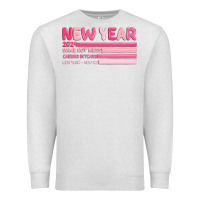 Oatmeal Heather 2024 new year Premium Sweatshirt - MaliasSmallBusiness