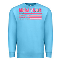 Ocean Blue 2024 new year Premium Sweatshirt - MaliasSmallBusiness