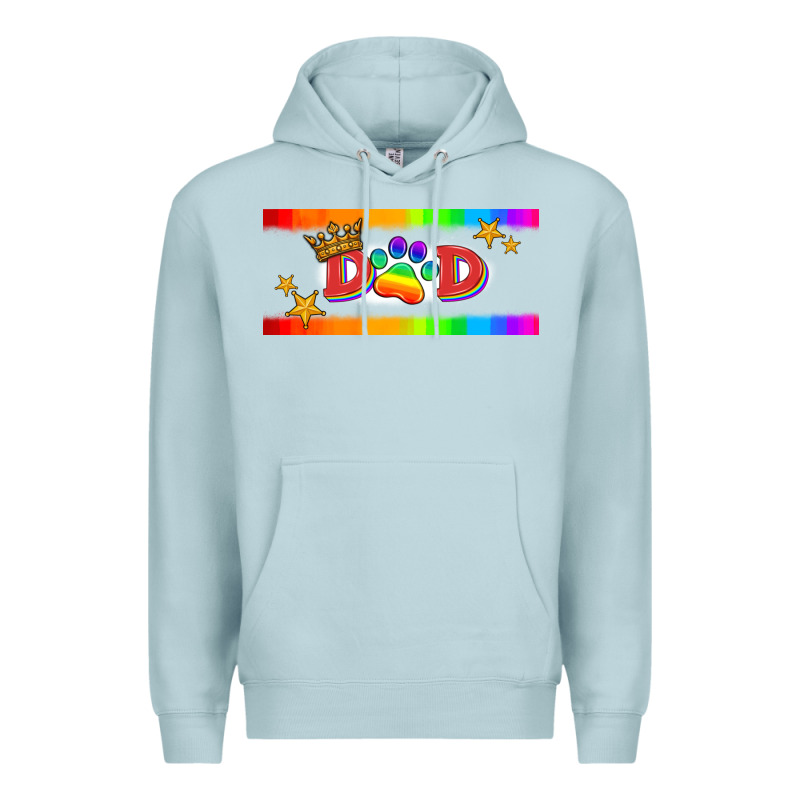 Lgbtq Dad  Libbey Glass Premium Hoodie by HRA Design Shop | Teevron
