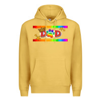 Antique Gold lgbtq dad  libbey glass Premium Hoodie - HRA Design Shop