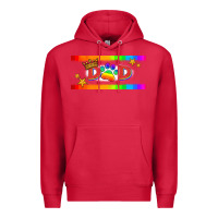 Cardinal lgbtq dad  libbey glass Premium Hoodie - HRA Design Shop