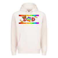 Pale Pink lgbtq dad  libbey glass Premium Hoodie - HRA Design Shop