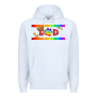 White lgbtq dad  libbey glass Premium Hoodie - HRA Design Shop