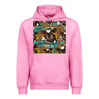 Fuchsia Pink western baby calf seamless pattern Urban Hoodie - HRA Design Shop