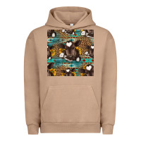 Pigment Burro western baby calf seamless pattern Urban Hoodie - HRA Design Shop