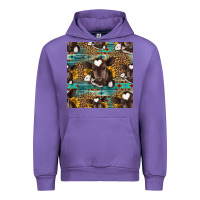 Tulip western baby calf seamless pattern Urban Hoodie - HRA Design Shop