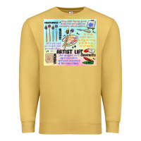 Antique Gold artist life Premium Sweatshirt - MaliasSmallBusiness