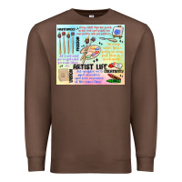 Chestnut artist life Premium Sweatshirt - MaliasSmallBusiness