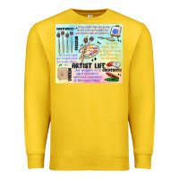 Lemon artist life Premium Sweatshirt - MaliasSmallBusiness