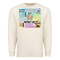 Sandshell artist life Premium Sweatshirt - MaliasSmallBusiness